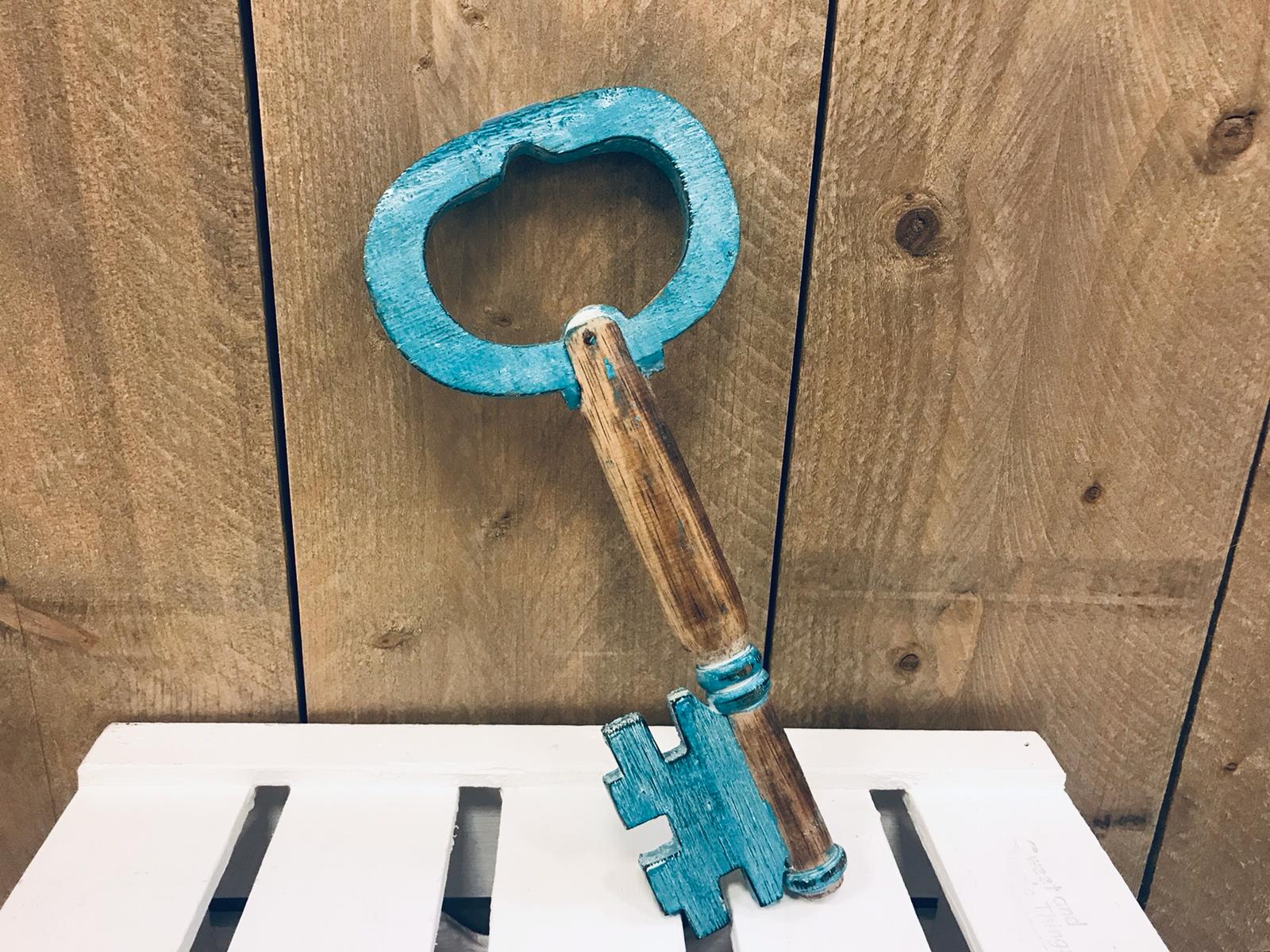 George Stevenson Verplicht Voorwaarde Sleutel turquoise - Decoshoppen Sleutel turquoise nieuwe woning cadeau
